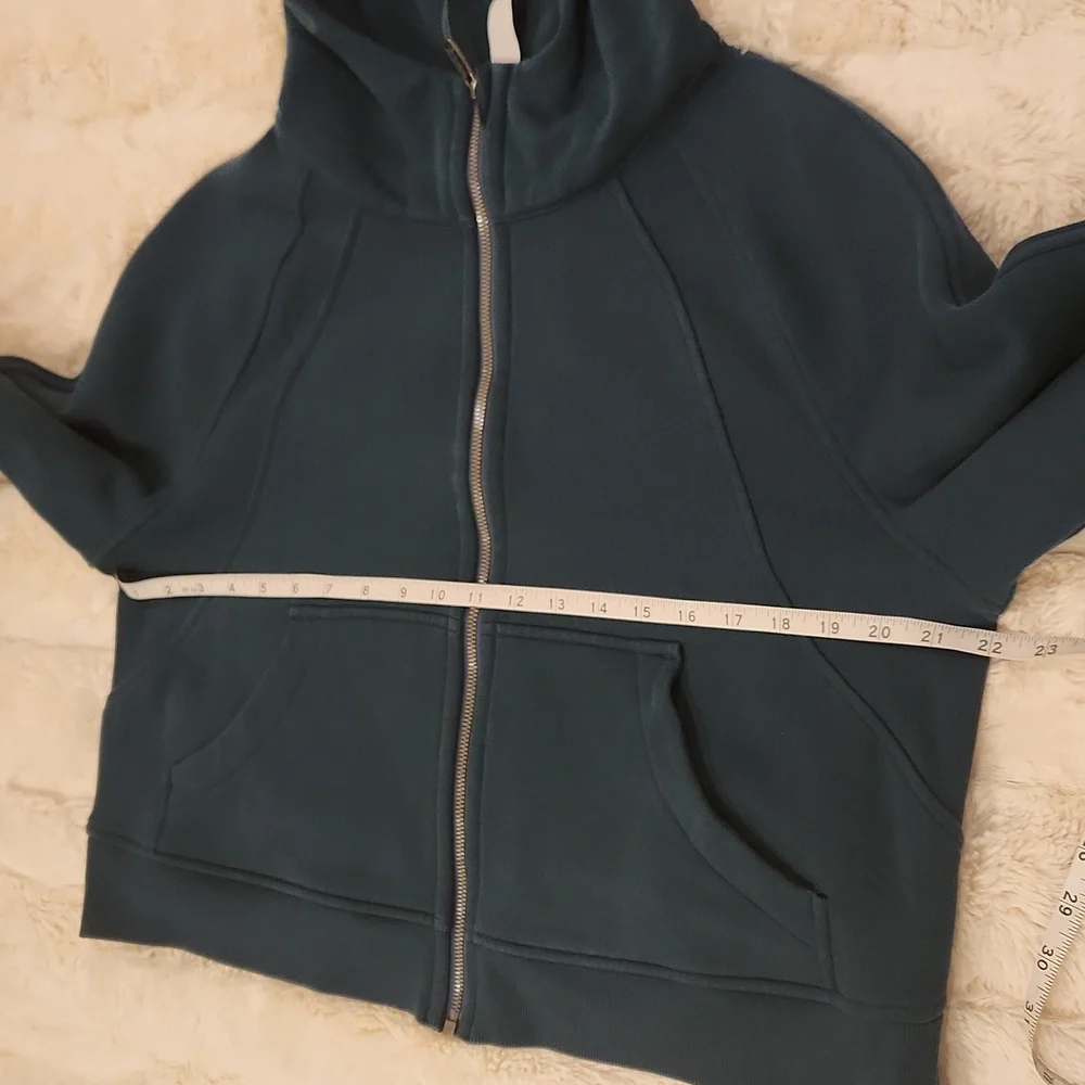 Lululemon Scuba Full Zip Oversized Hoodie in Green Jasper size M/L - Picture 15 of 17